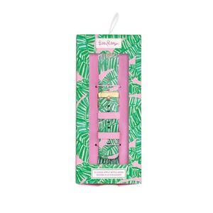 Lilly Pulitzer Apple Watch Band Silicone Lets Go Bananas Pink Green Palm Leaf